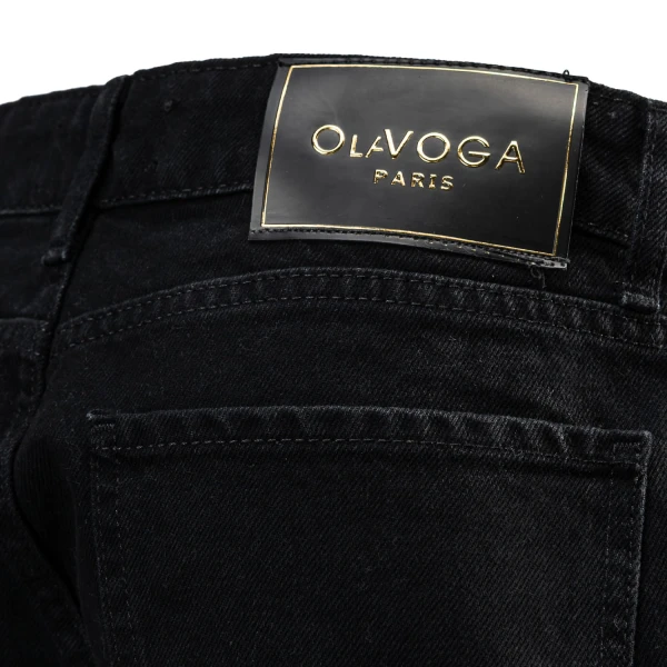 Spodenki damskie OLAVOGA CUTILIES 2025 czarne - maWer Fashion