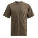 T-shirt męski OLAVOGA XATO 2025 khaki - maWer Fashion