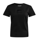 T-shirt damski OLAVOGA LOE 2025 czarny - maWer Fashion