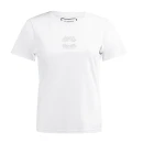 T-shirt damski OLAVOGA LOE 2025 ecru - maWer Fashion