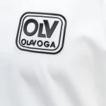 T-shirt męski OLAVOGA ESKAL 2025 ecru - maWer Fashion