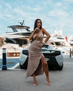 Sukienka damska OLAVOGA JOWISZ 2025 beżowa - maWer Fashion