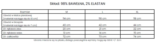 T-shirt męski OLAVOGA BLUE HARMONY 2025 ecru - maWer Fashion