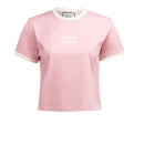 T-shirt damski OLAVOGA SMALTER 2025 różowy - maWer Fashion