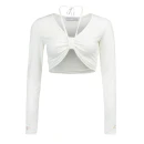 Komplet damski OLAVOGA CATNIP 2025 ecru - maWer Fashion