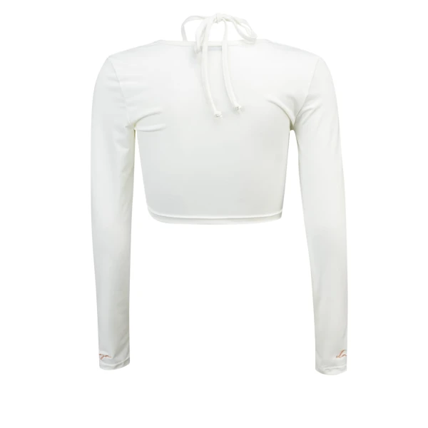 Komplet damski OLAVOGA CATNIP 2025 ecru - maWer Fashion