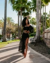 Komplet damski OLAVOGA CUMIN 2025 czarny - maWer Fashion