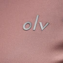 T-shirt damski OLAVOGA BASIC MUSE 2025 redwood - maWer Fashion