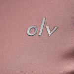 T-shirt damski OLAVOGA BASIC MUSE 2025 redwood - maWer Fashion
