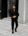 Komplet męski OLAVOGA OLLAN 2025 black - maWer Fashion