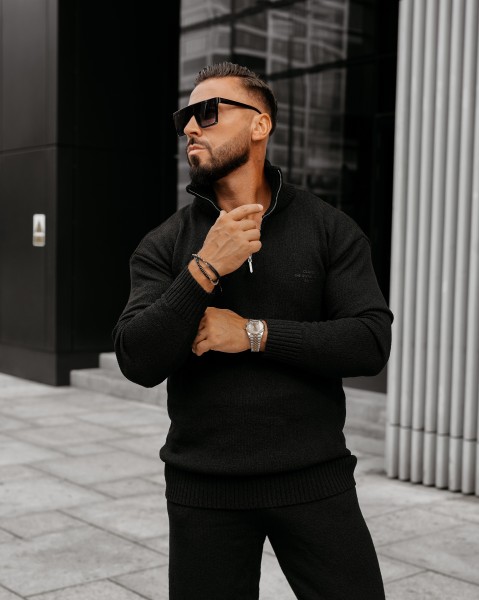 Komplet męski OLAVOGA OLLAN 2025 black - maWer Fashion