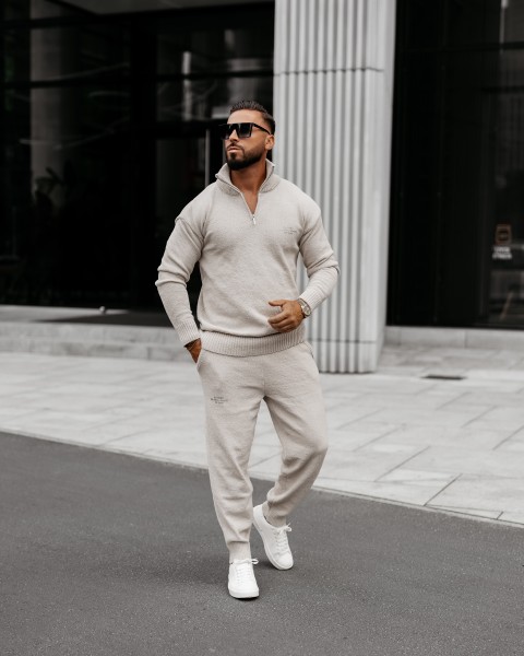 Komplet męski OLAVOGA OLLAN 2025 grey - maWer Fashion
