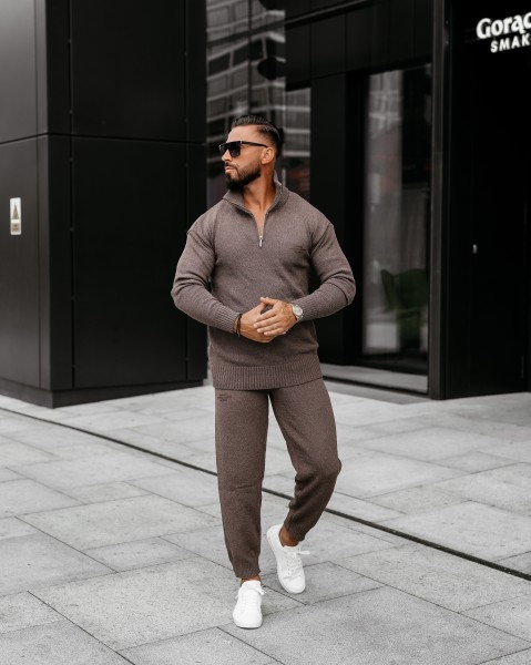 Komplet męski OLAVOGA OLLAN 2025 graphite - maWer Fashion