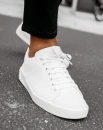 Buty męskie sneakersy OLAVOGA PRIVE 2025 ecru - maWer Fashion