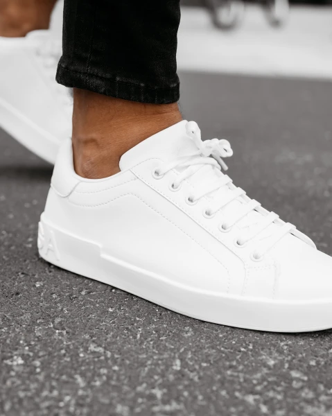 Buty męskie sneakersy OLAVOGA PRIVE 2025 ecru - maWer Fashion