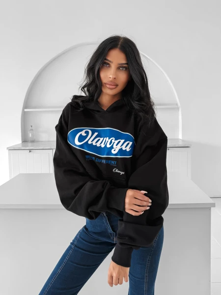 Bluza damska OLAVOGA AUTUMN MUSE 2025 black - maWer Fashion
