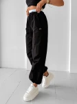 Spodnie damskie OLAVOGA RAINY DAY 2025 black - maWer Fashion