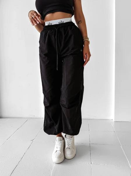 Spodnie damskie OLAVOGA RAINY DAY 2025 black - maWer Fashion