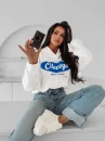 Bluza damska OLAVOGA AUTUMN MUSE 2025 ecru - maWer Fashion
