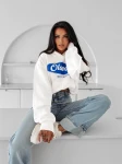 Bluza damska OLAVOGA AUTUMN MUSE 2025 ecru - maWer Fashion