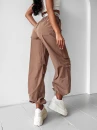 Spodnie damskie OLAVOGA RAINY DAY 2025 latte - maWer Fashion