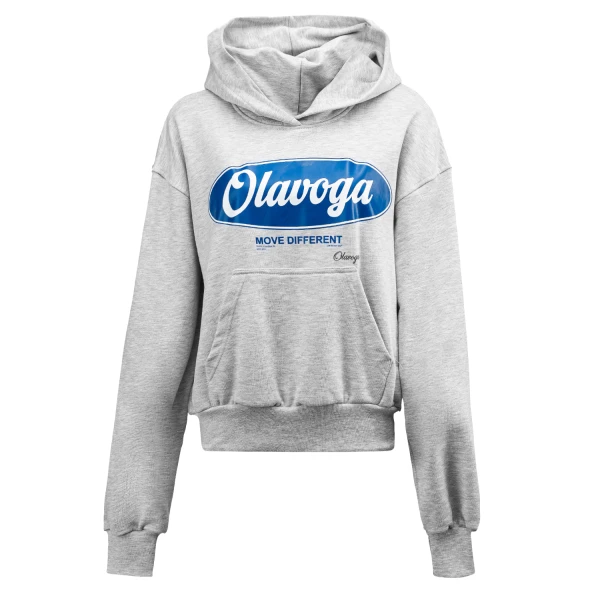 Bluza damska OLAVOGA AUTUMN MUSE 2025 grey - maWer Fashion