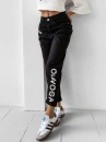 Spodnie damskie OLAVOGA LOFI 2025 czarne - maWer Fashion