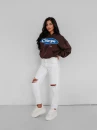 Bluza damska OLAVOGA AUTUMN MUSE 2025 brown - maWer Fashion