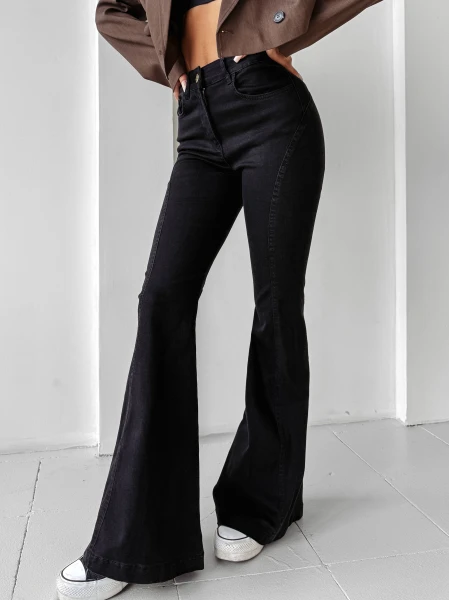 Spodnie damskie OLAVOGA YUON 2025 black - maWer Fashion