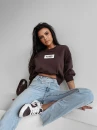 Bluza damska OLAVOGA CINNAMON HAZE 2025 brąz - maWer Fashion