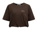 Top damski OLAVOGA AUTUMN WHISPER TOP 2025 brąz - maWer Fashion