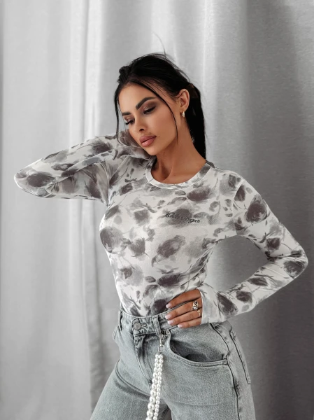 Body OLAVOGA MISTY FOREST 2025 ecru - maWer Fashion