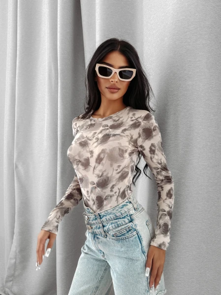Body OLAVOGA MISTY FOREST 2025 beż - maWer Fashion