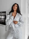 Bluza damska OLAVOGA OVERCAST 2025 szara - maWer Fashion