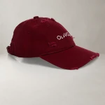 Czapka damska OLAVOGA BLUE HOUR 2025 burgund - maWer Fashion