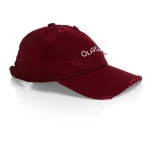 Czapka damska OLAVOGA BLUE HOUR 2025 burgund - maWer Fashion
