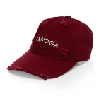 Czapka damska OLAVOGA BLUE HOUR 2025 burgund - maWer Fashion