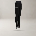 Legginsy damskie OLAVOGA TUNDRA 2025 czarne - maWer Fashion