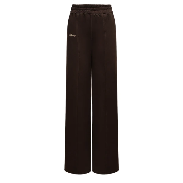 Spodnie damskie OLAVOGA AUTUMN WHISPER PANTS 2025 brąz - maWer Fashion
