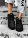 Sneakersy damskie OLAVOGA TOLBY 2025czarne  - maWer Fashion