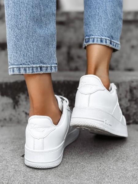 Sneakersy damskie OLAVOGA TOLBY 2025 białe - maWer Fashion