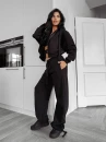 Bluza damska OLAVOGA OVERCAST 2025 czarna - maWer Fashion