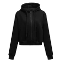 Bluza damska OLAVOGA OVERCAST 2025 czarna - maWer Fashion