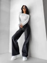Bluzka damska OLAVOGA HEARTLIGHT 2025 ecru  - mawer Fashion