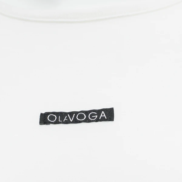 Bluzka damska OLAVOGA HEARTLIGHT 2025 ecru  - mawer Fashion