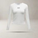 Bluzka damska OLAVOGA HEARTLIGHT 2025 ecru  - mawer Fashion