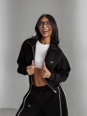 Bluza damska OLAVOGA SILENT STORM SWEATSHIRT 2025 czarna