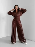 Bluza damska OLAVOGA SILENT STORM SWEATSHIRT 2025 brąz - maWer Fashion