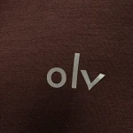 Bluza damska OLAVOGA SILENT STORM SWEATSHIRT 2025 brąz - maWer Fashion