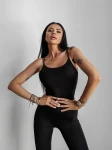 Kombinezon damski OLAVOGA FIRESIDE 2025 czarny - maWer Fashion